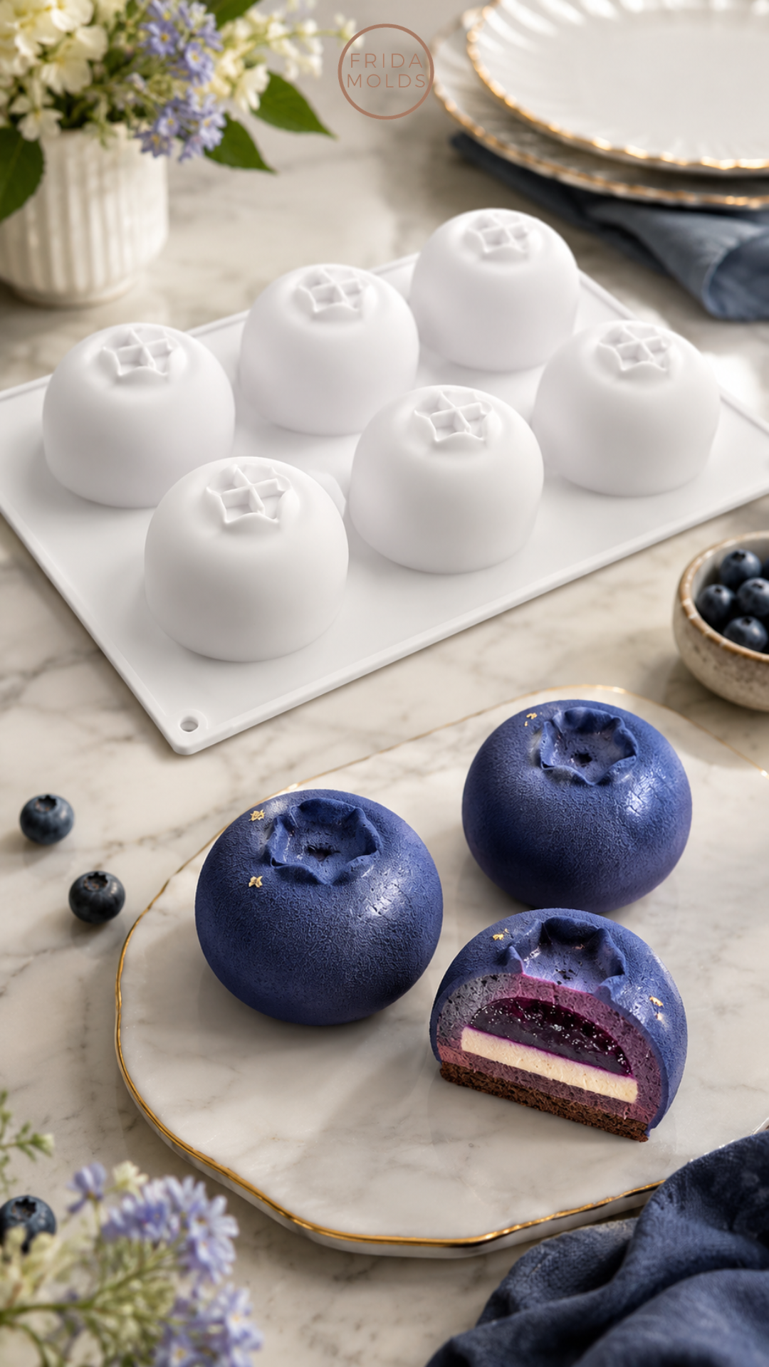 Molde Artfruit Mirtilo