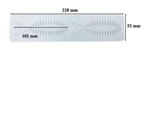 Molde Tuille Peixe