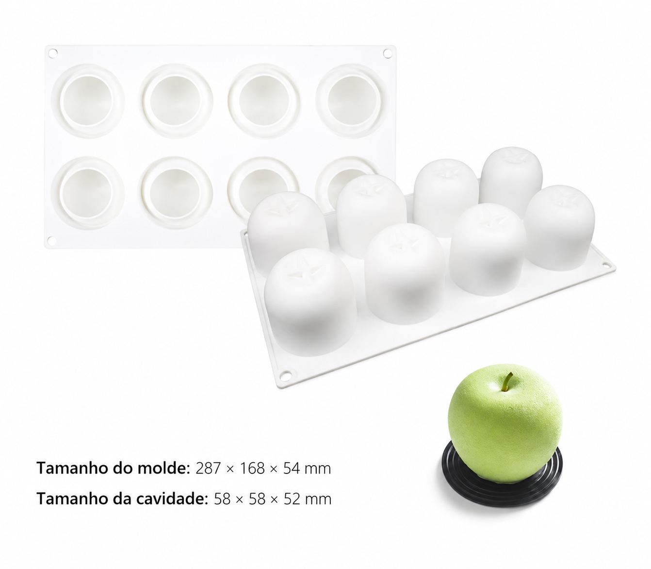 Molde Artfruit Maçã