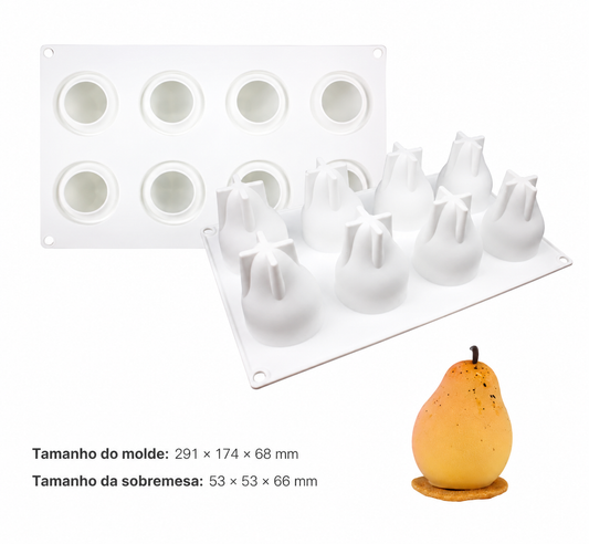 Molde Artfruit Pêra