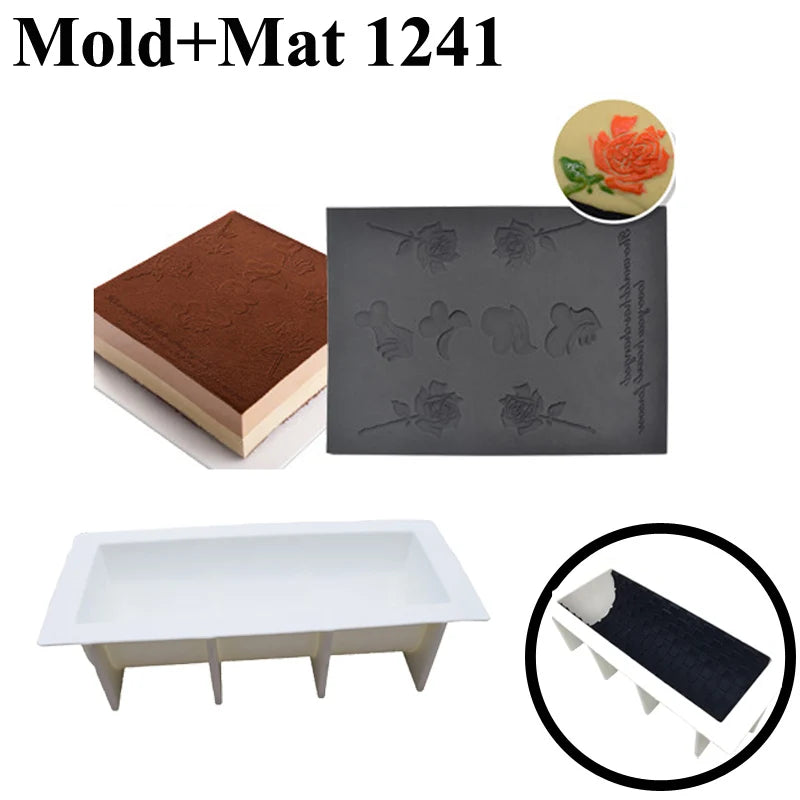 Kit Molde + Tapete Texturizado