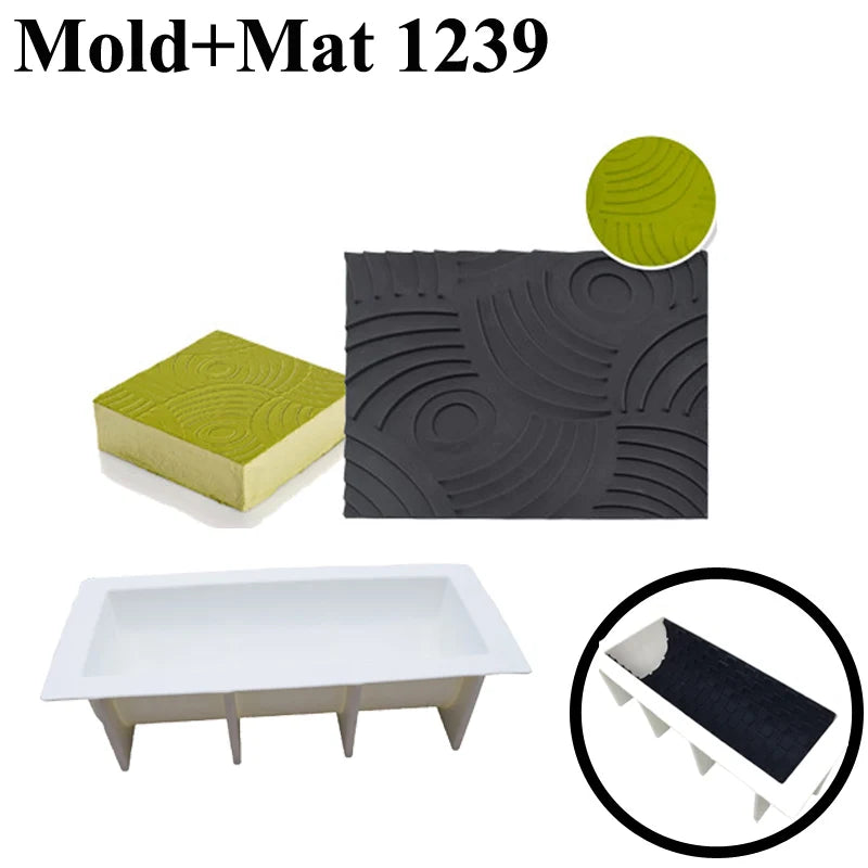 Kit Molde + Tapete Texturizado