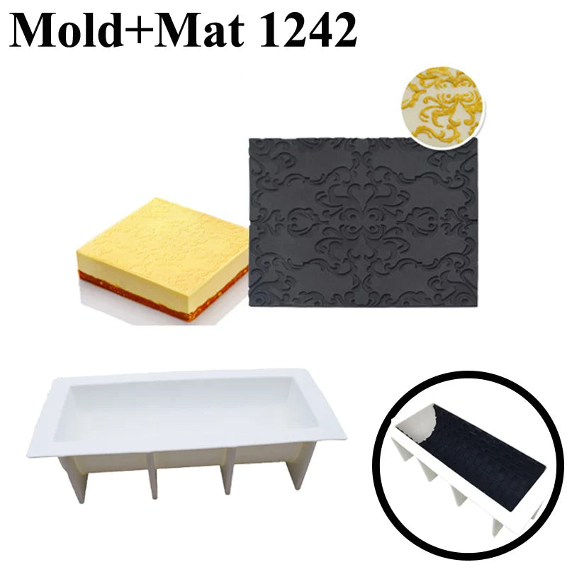 Kit Molde + Tapete Texturizado