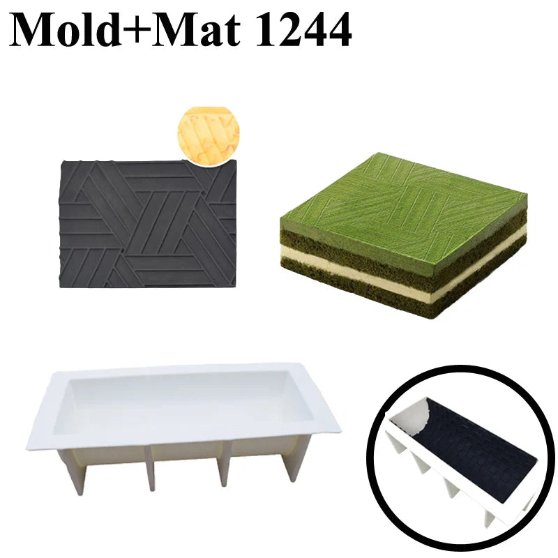 Kit Molde + Tapete Texturizado