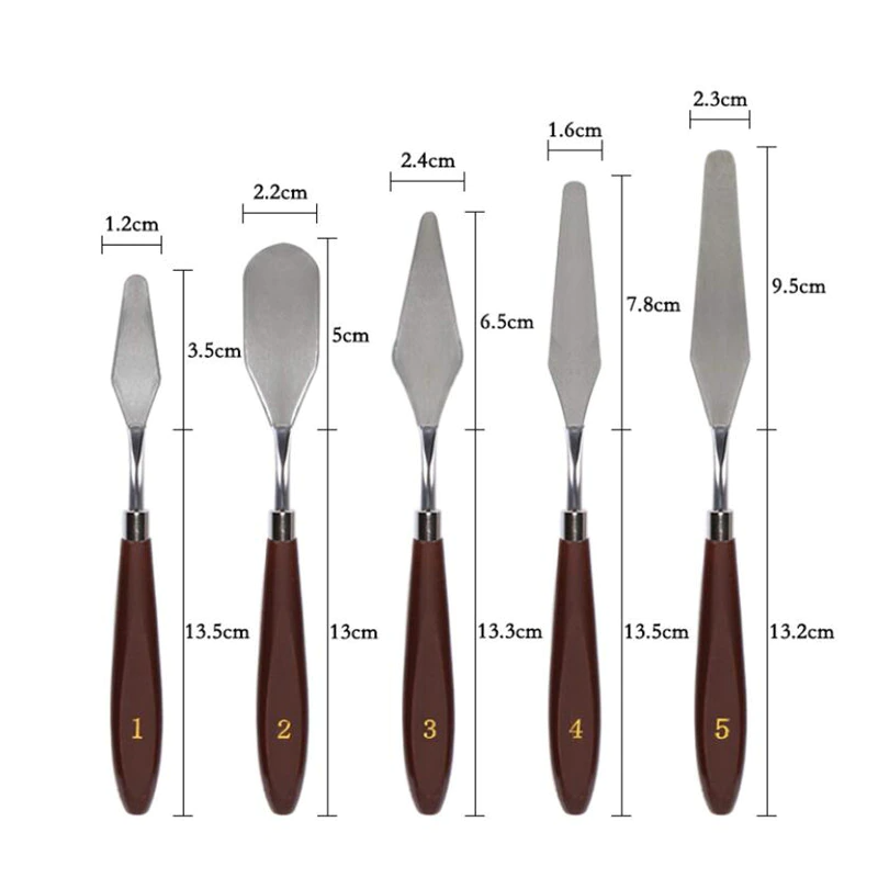 Kit Espátulas de aço inoxidável Premium™