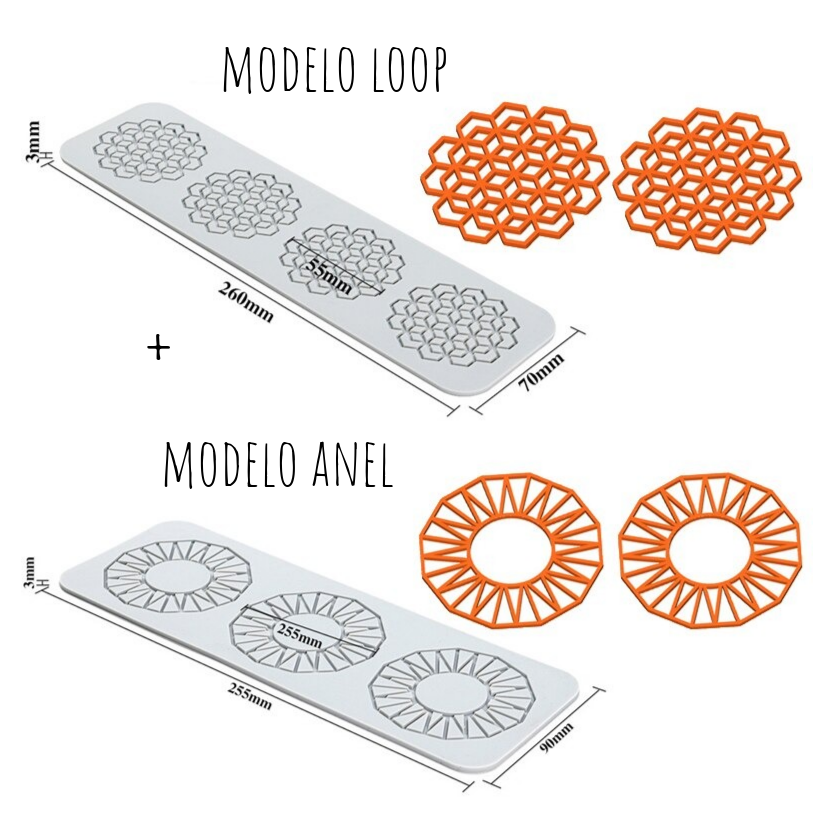 Moldes Loop + Anel