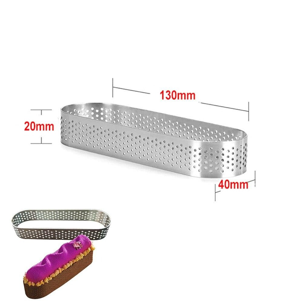 Molde Aço Inoxidável Tart Oval™